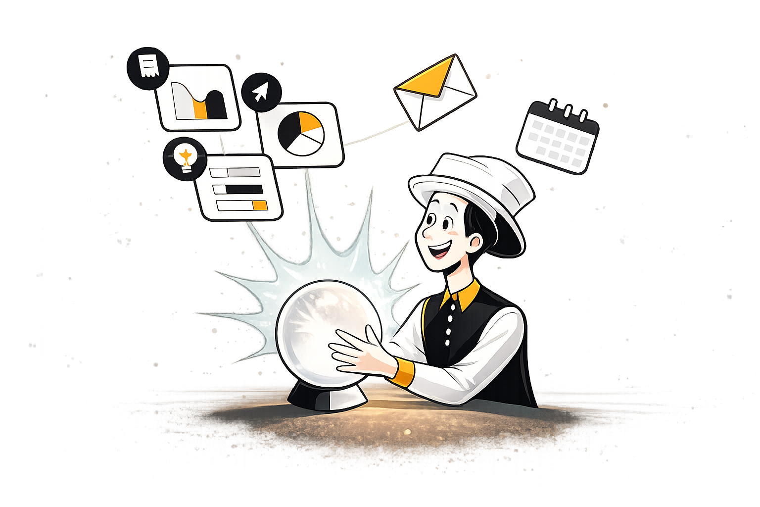 Retail analytics and planning illustration